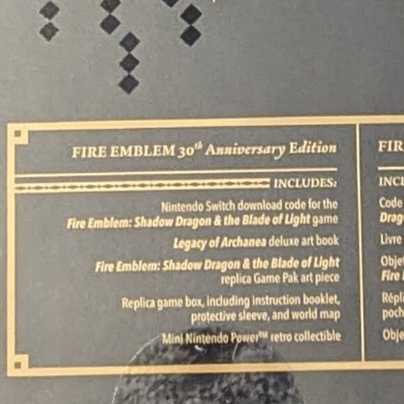 NWT Fire Emblem 30th Anniversary Edition Nintendo Switch NEW FACTORY SEALED - Picture 7 of 10